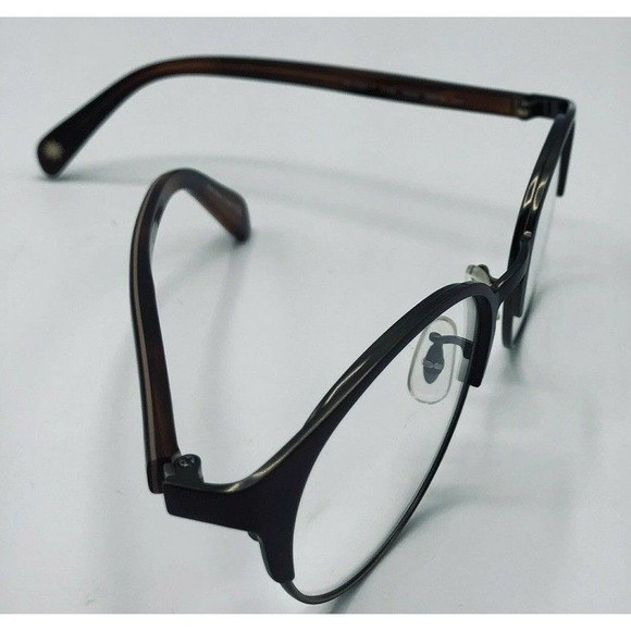 Paul Smith Earle 4064-T Round Red/Brown Eyeglass Frames Made In Italy NEW - Picture 3 of 8